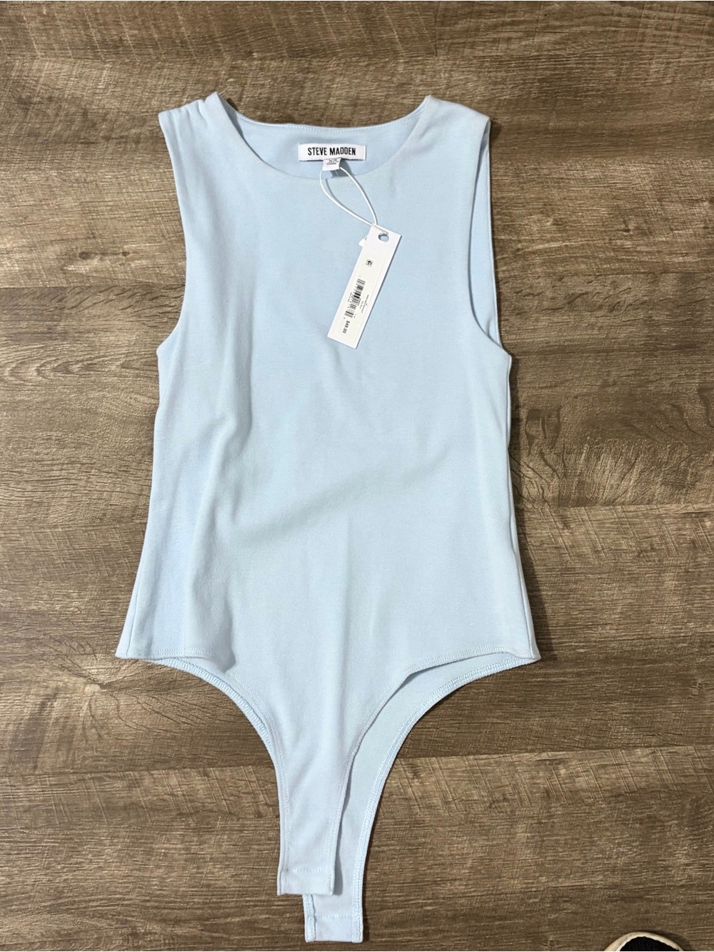 Women’s Steve Madden Light Blue  One-Piece Bodysuit